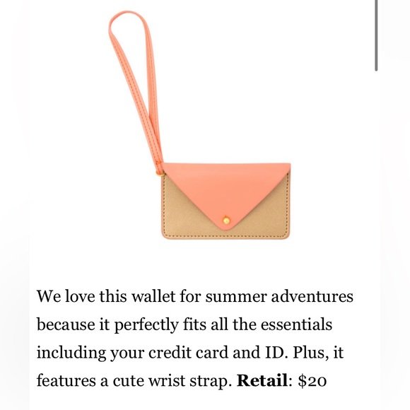 Card Wallet, Minor History Postscript Wallet, FabFitFun - Picture 4 of 5